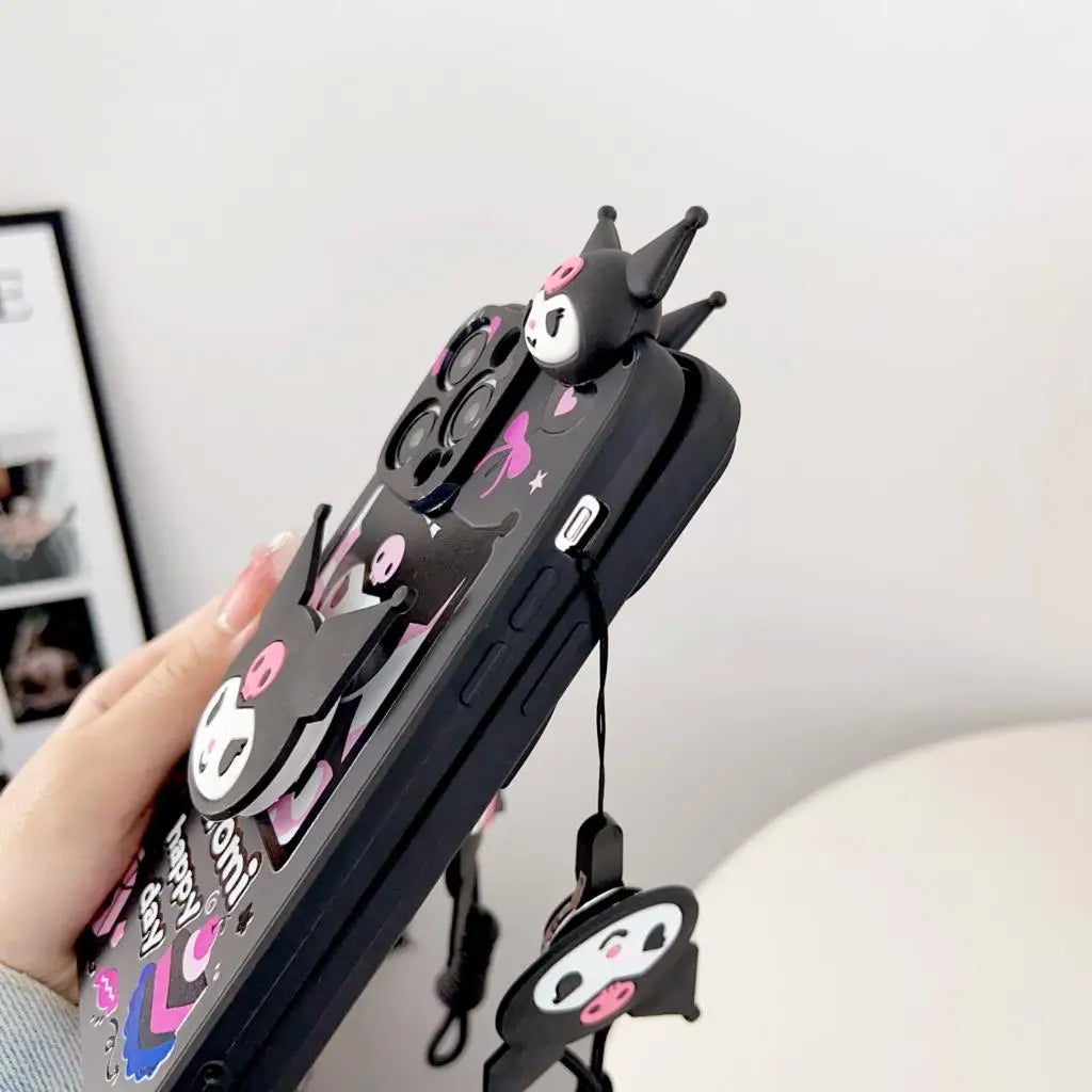 Cute Kuromi Phone Case for iPhone