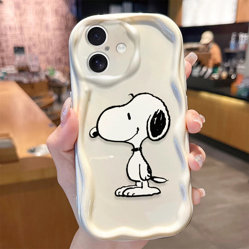 Snoopy Clear Soft Silicone Phone Case