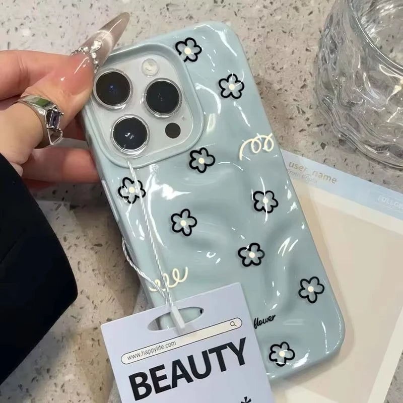 Korean Flower Cartoon Phone Case