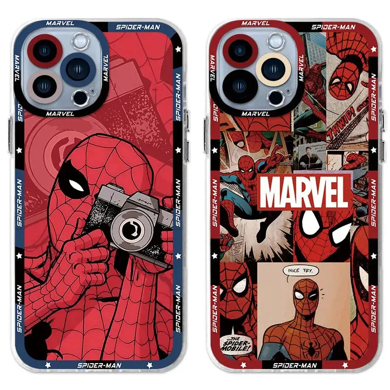 Marvel Spider-Man Clear Phone Case