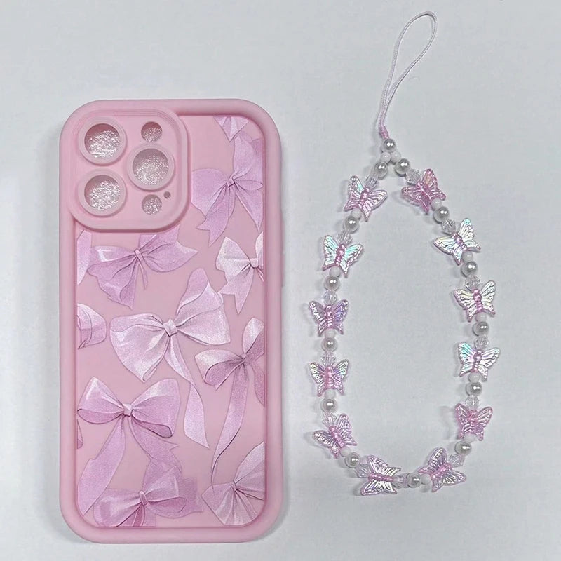 Pink Bow Phone Case