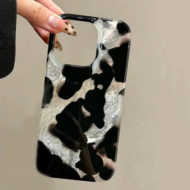 Gradient Leopard Print Phone Case