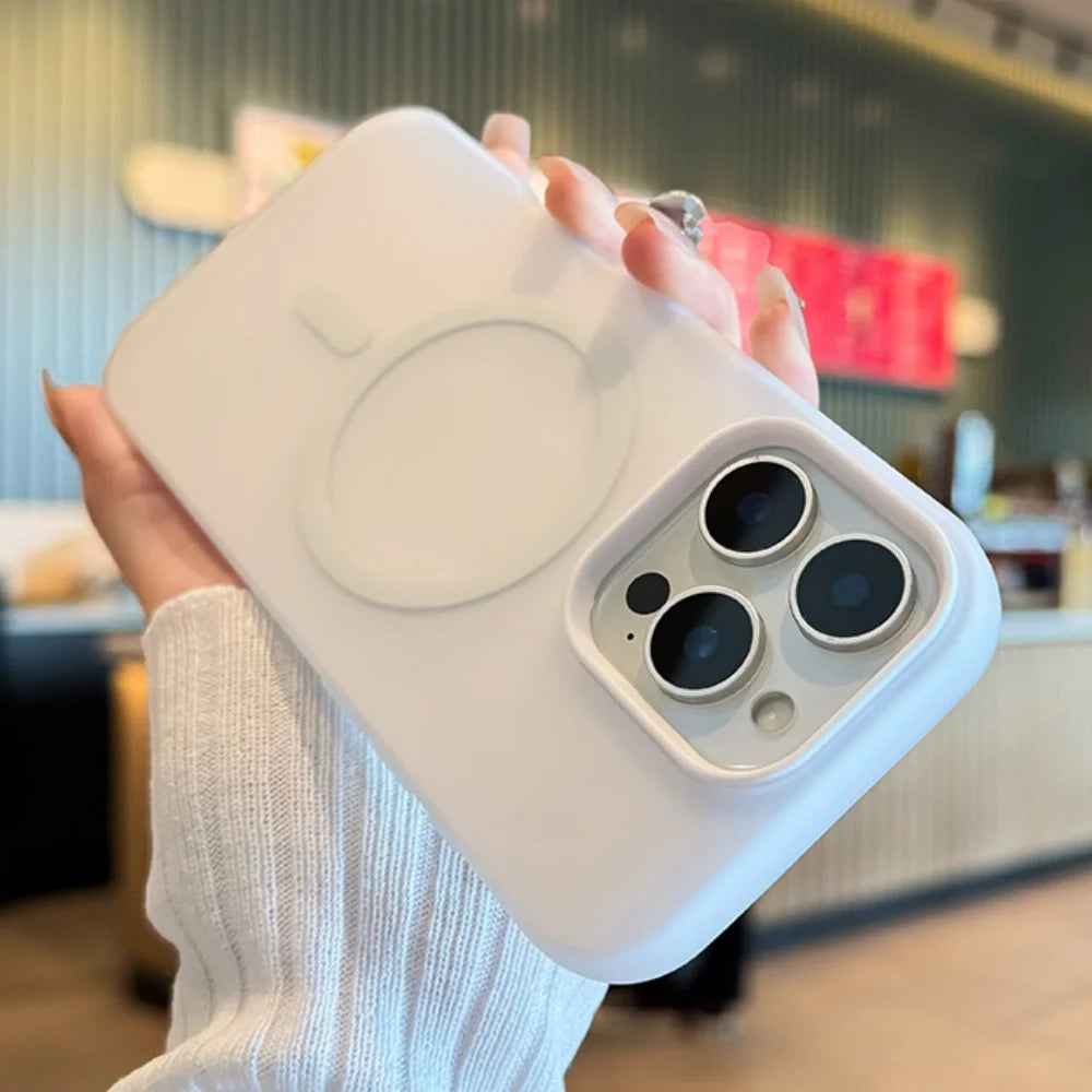 Matte Candy Color Magnetic MagSafe Phone Case
