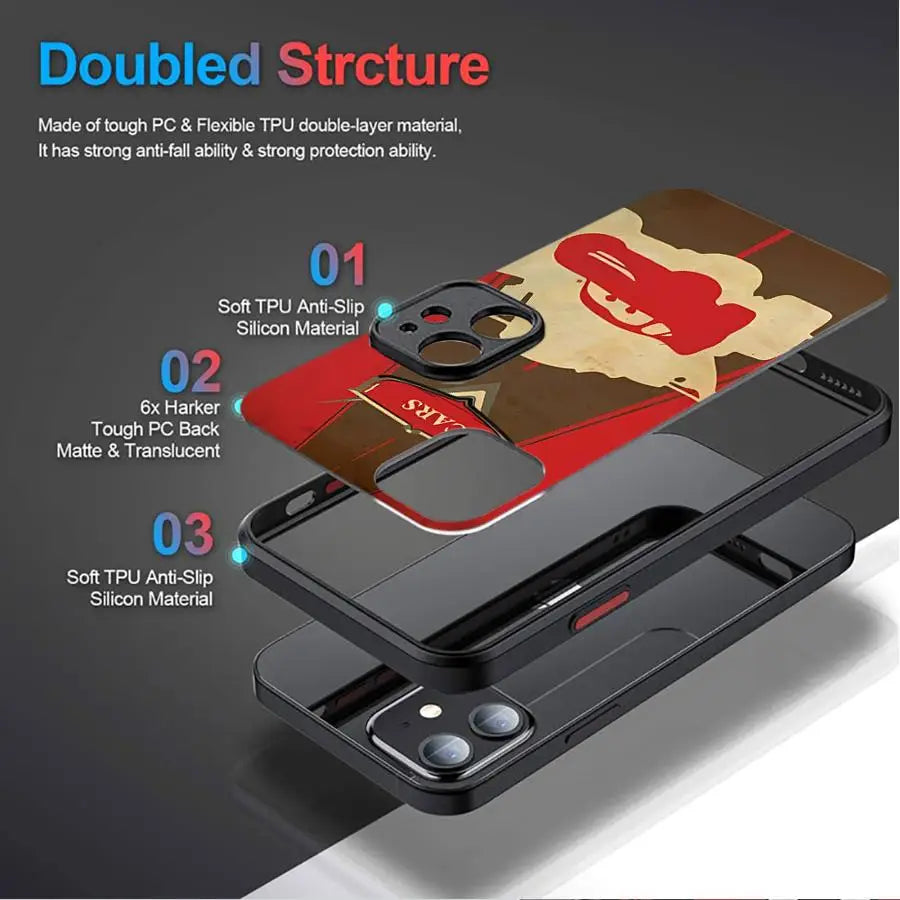 Disney Lightning McQueen Matte Phone Case