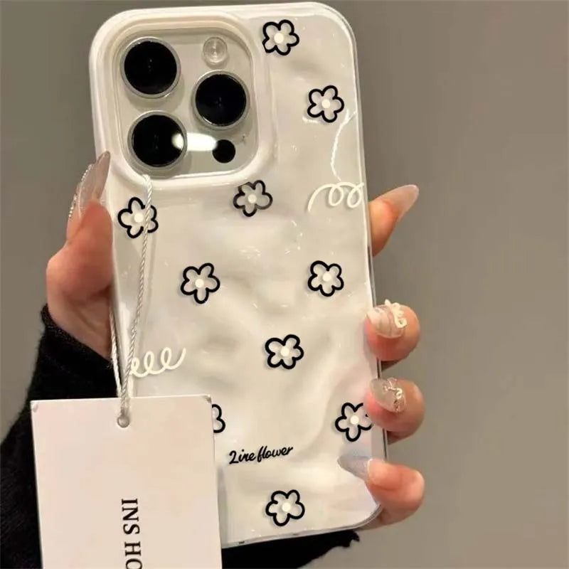 Korean Flower Cartoon Phone Case