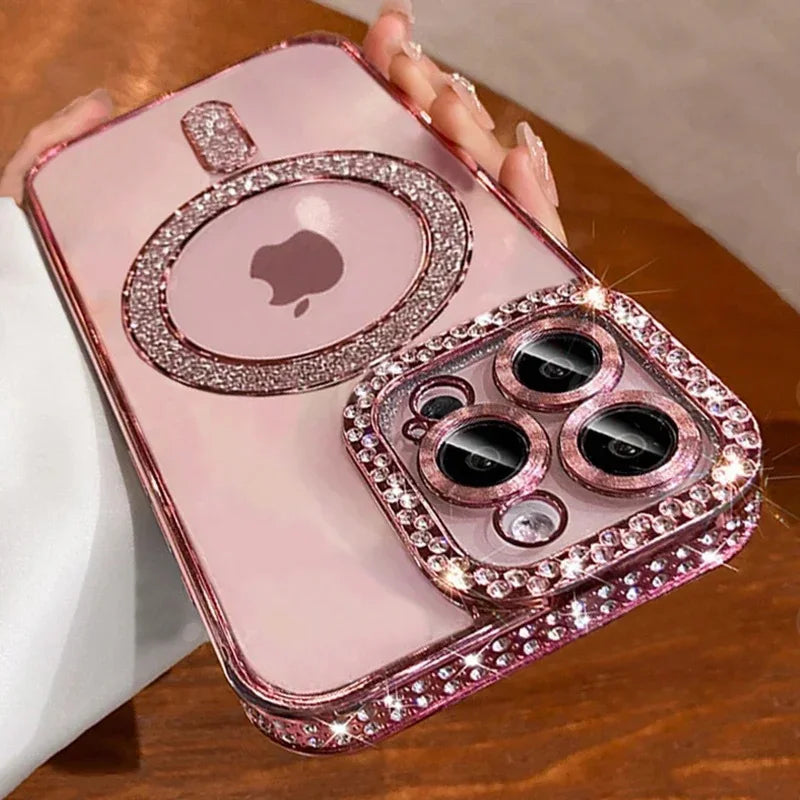 Glitter Transparent Phone Case