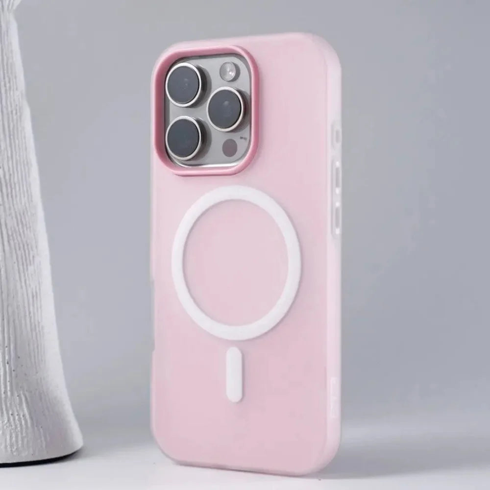 Matte Candy Color Magnetic MagSafe Phone Case