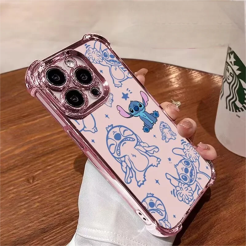 Stitch Plating iPhone Case