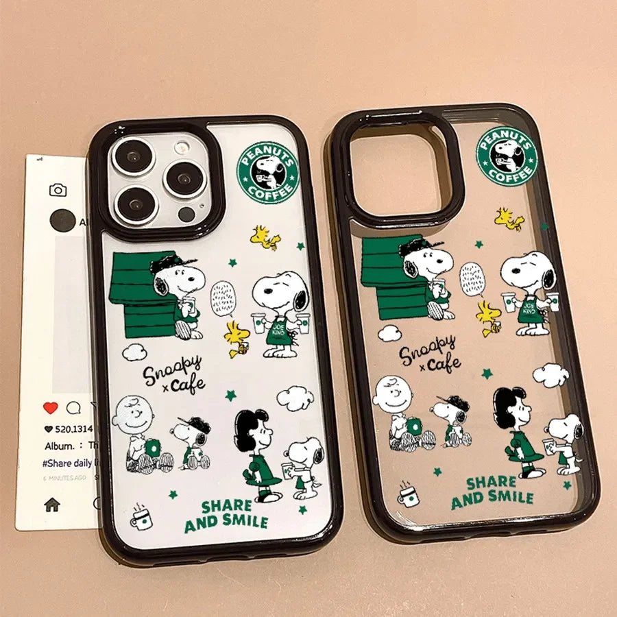 Snoopy Coffee Friends Phone Case