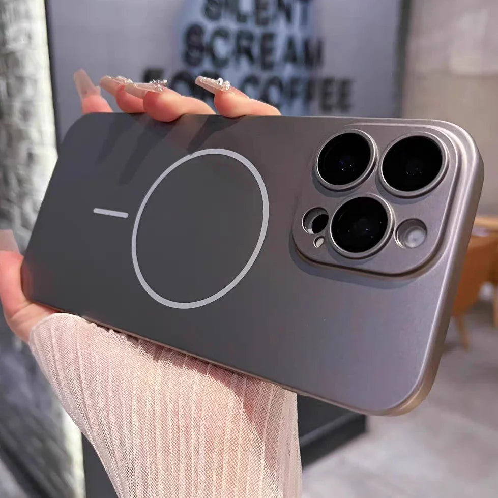 Frosted Electroplated Phone Case
