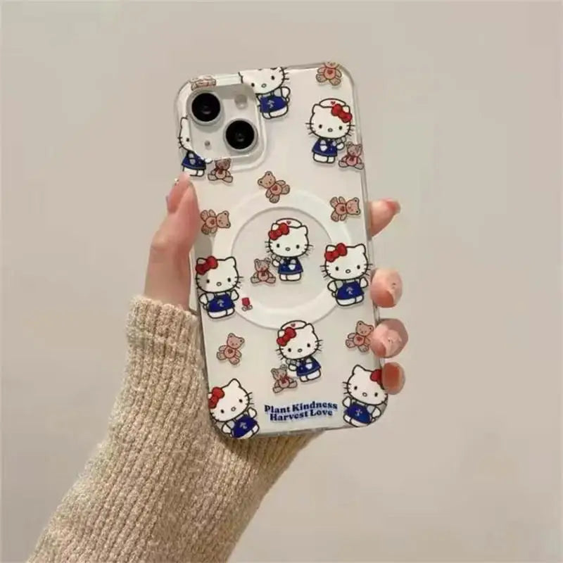 Hello Kitty Magnetic Phone Case