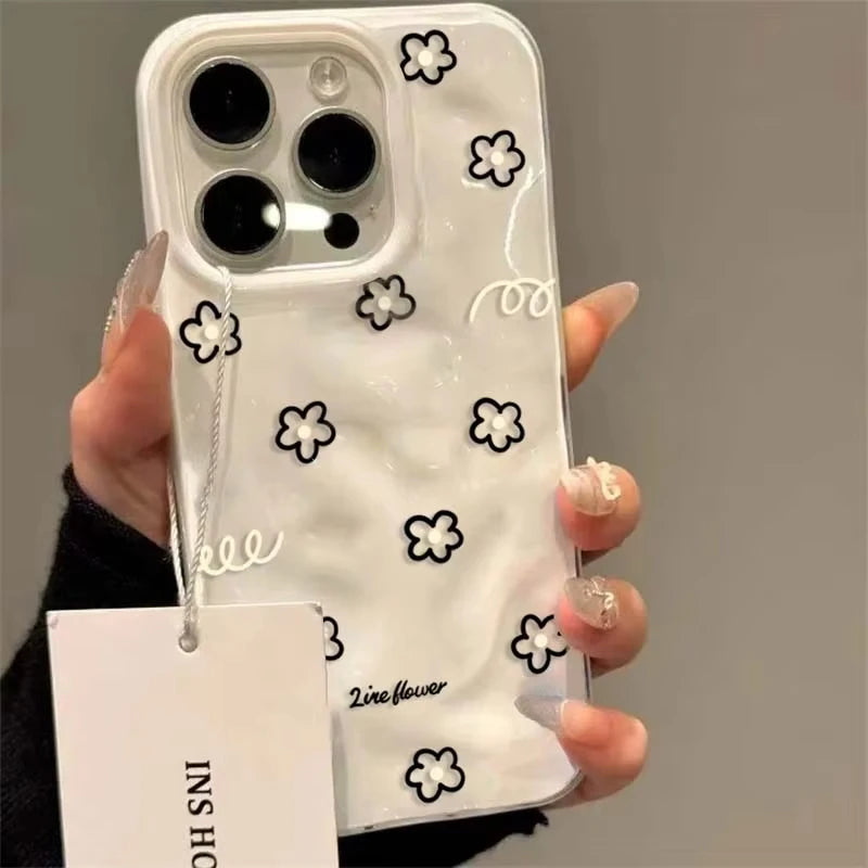Korean Flower Cartoon Phone Case