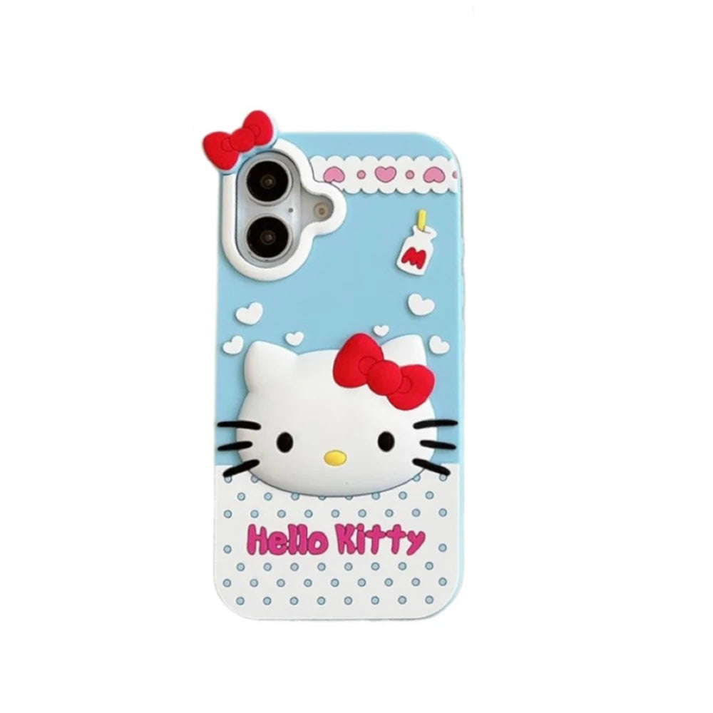Hello Kitty Kuromi My Melody Silicone Phone Case