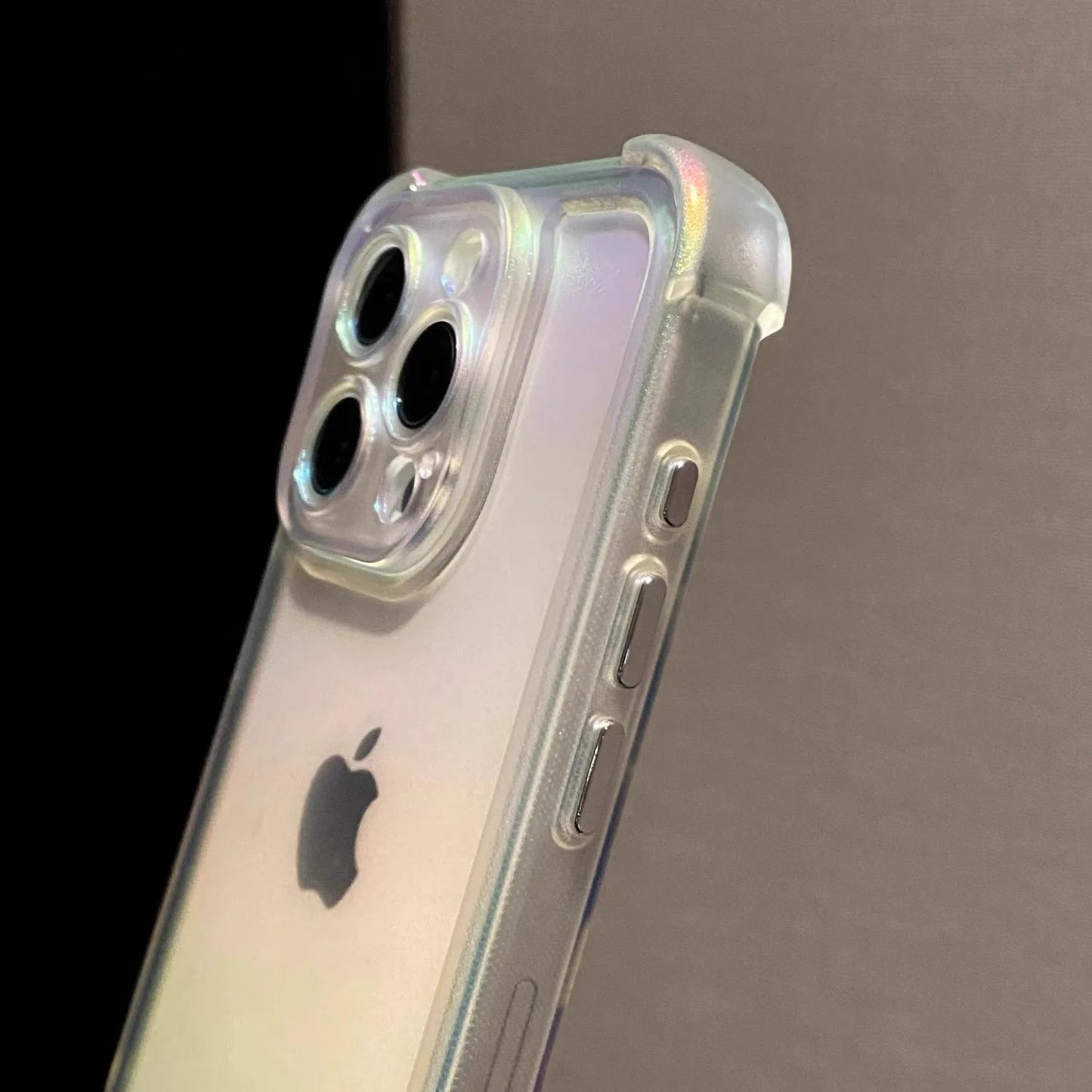 aser Rainbow Transparent Matte Phone Case