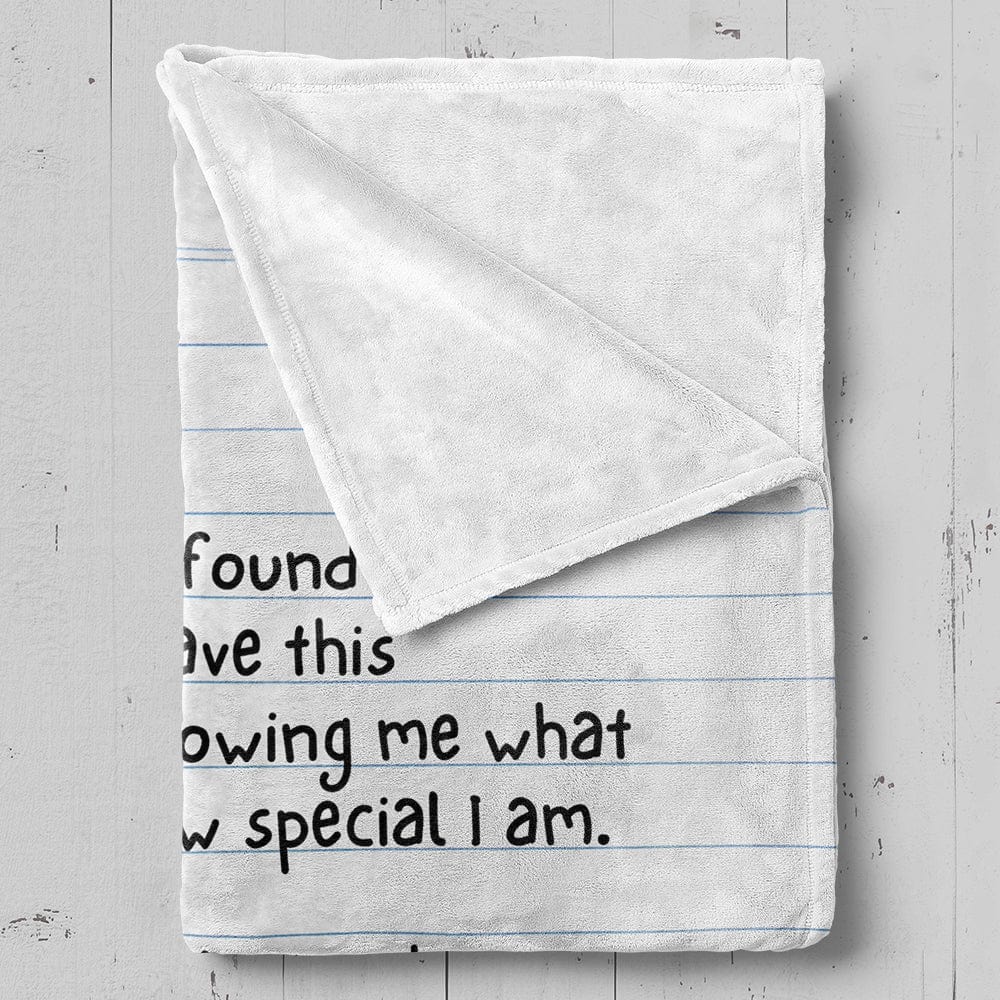 Cute Gift - Love Letter Style - Personalized Comfy Blanket - SS88