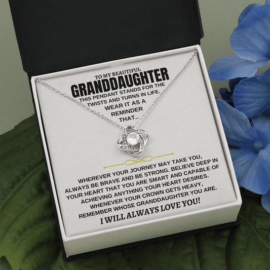 (ALMOST SOLD OUT) To My Granddaughter - Twists & Turns Beautiful Gift Set - SS109V4