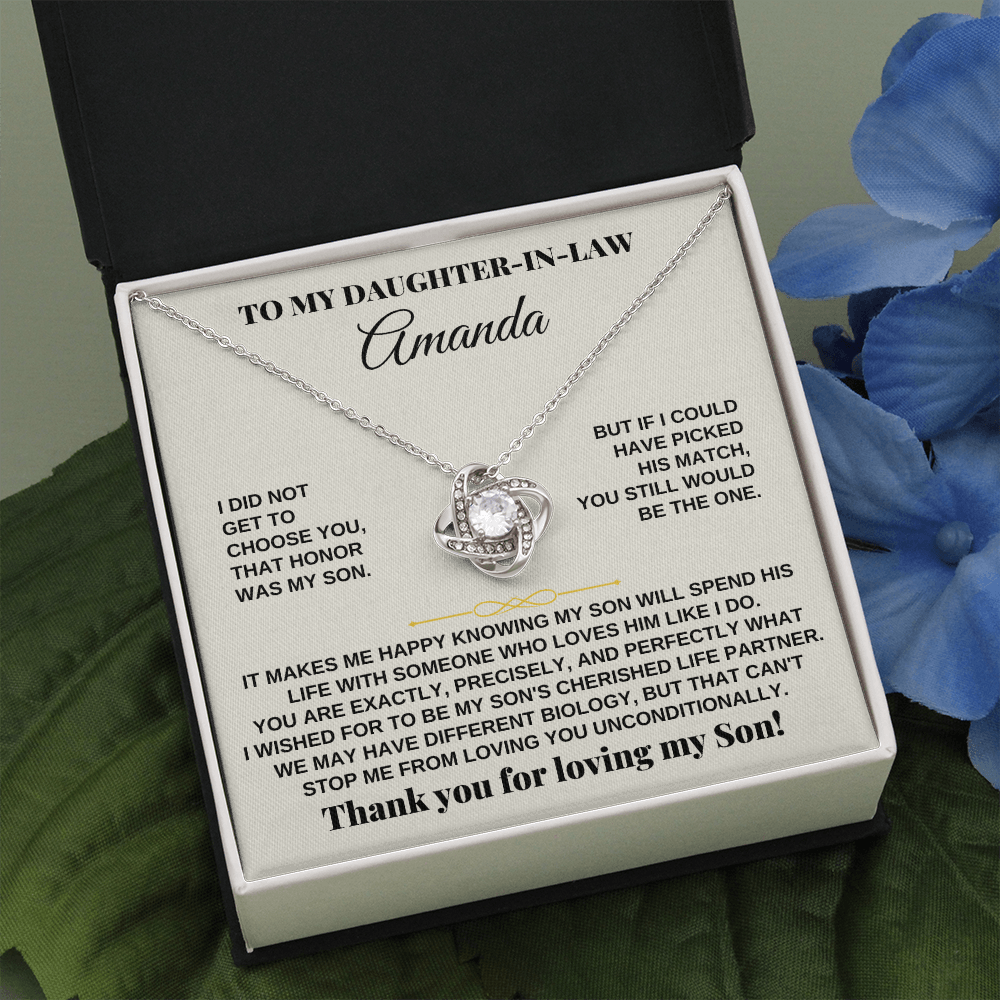 Daughter-in-law - Love Knot Gift Set - SS251