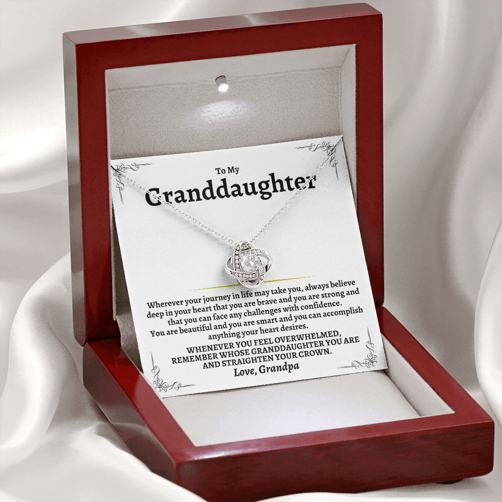 "Remember Whose Granddaughter You Are" Personalized Gift Set - SS94