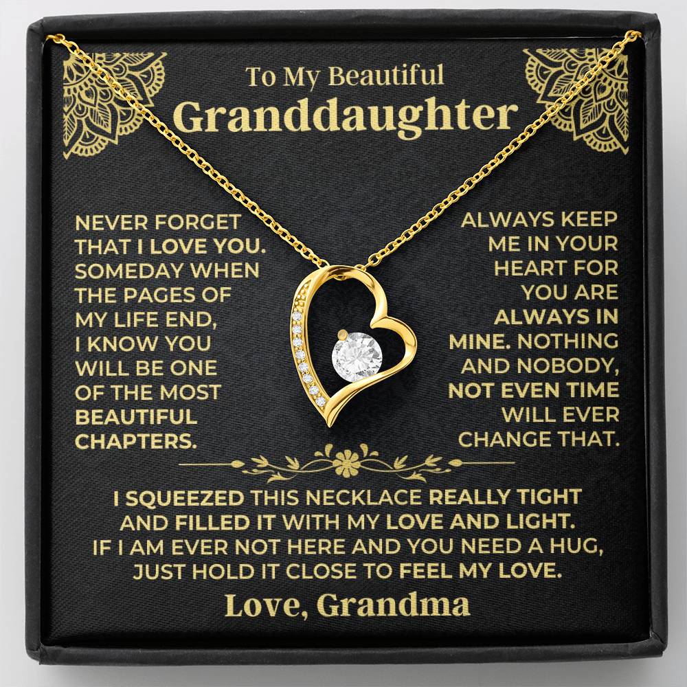 To My Beautiful Granddaughter - Forever Love Gift Set - SS514V2