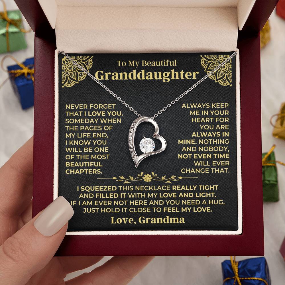 To My Beautiful Granddaughter - Forever Love Gift Set - SS514V2
