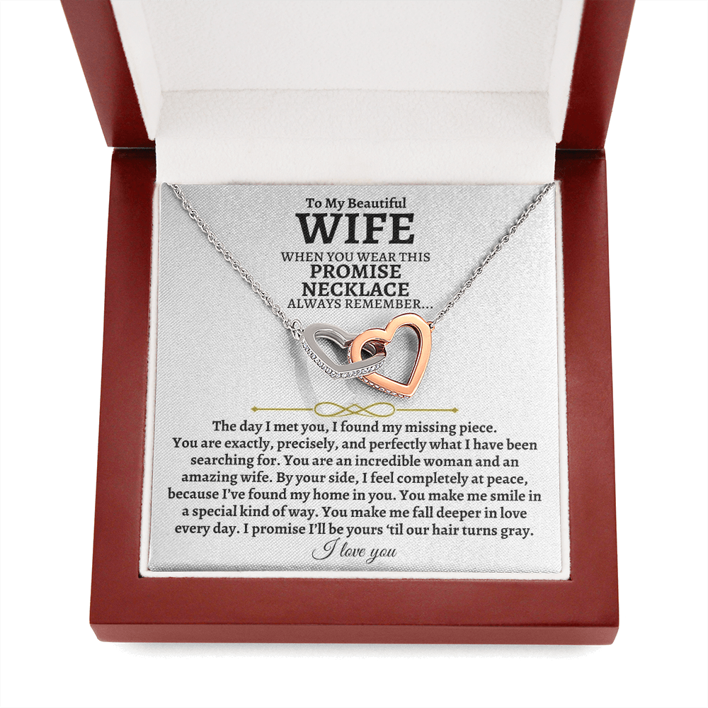 To My Beautiful Wife - Intertwined Hearts Gift Set - SS83