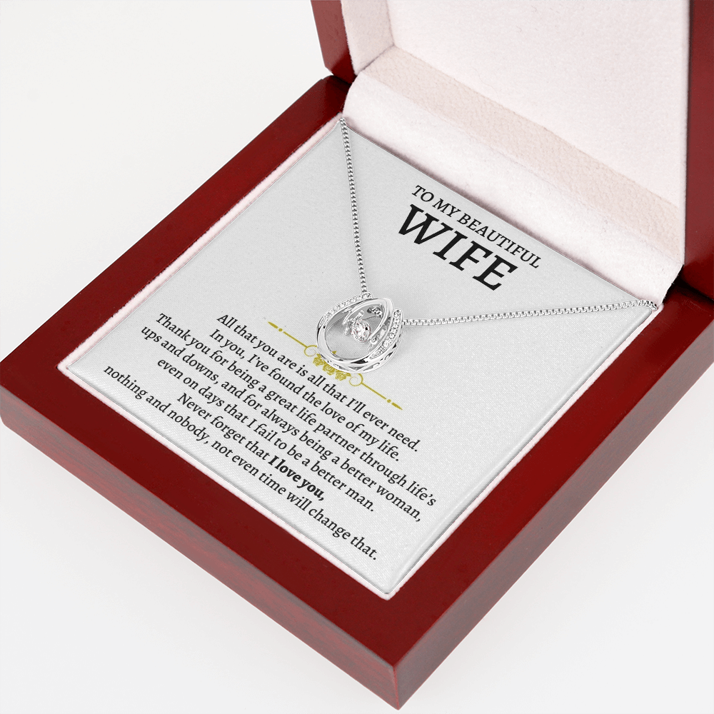 To My Beautiful Wife - Love Knot Gift Set - SS93