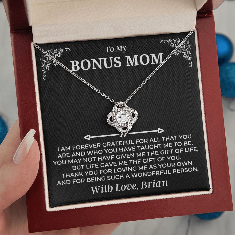 To My Bonus Mom - Love Knot Gift Set - SS487