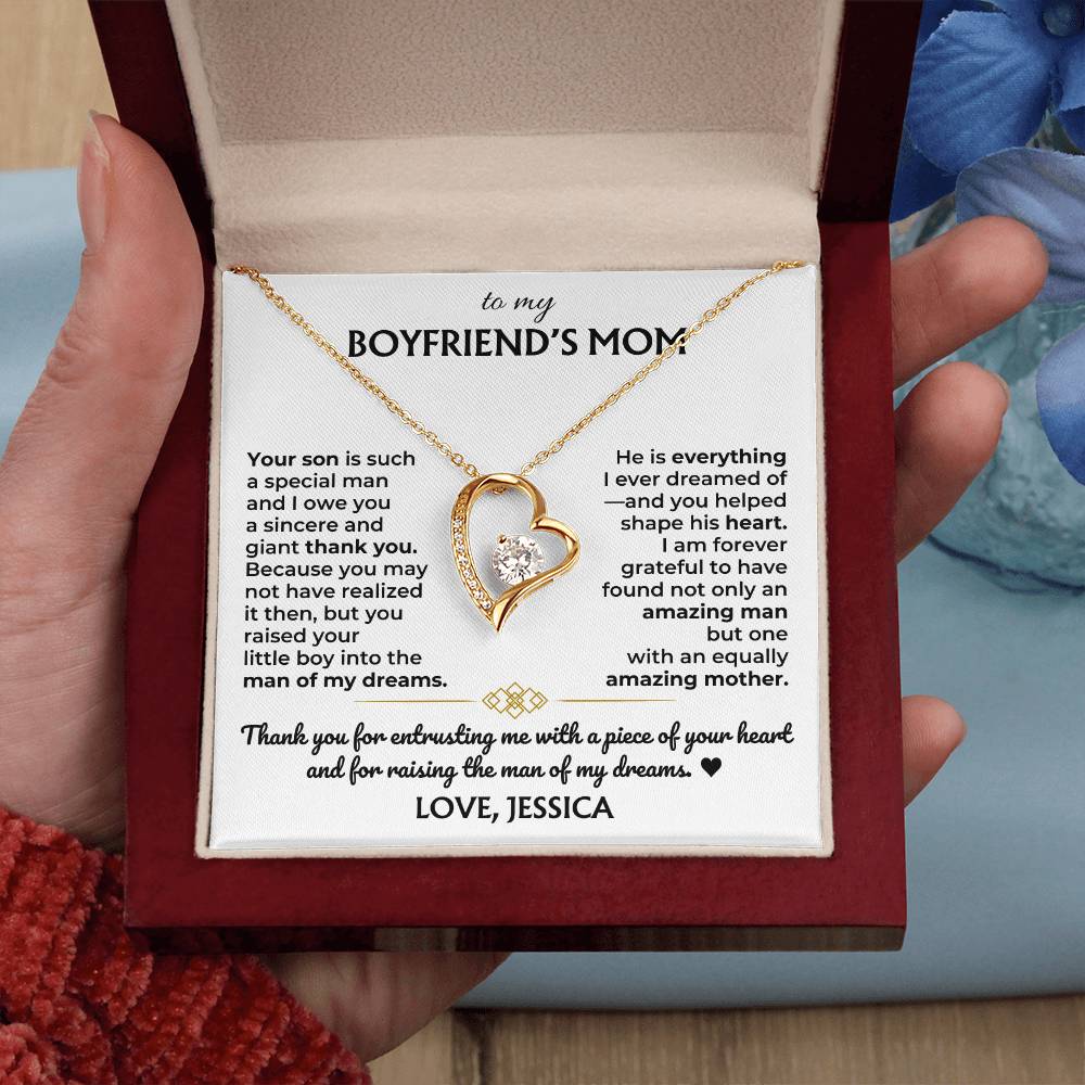To My Boyfriend's Mom - Forever Love Gift Set - SS597