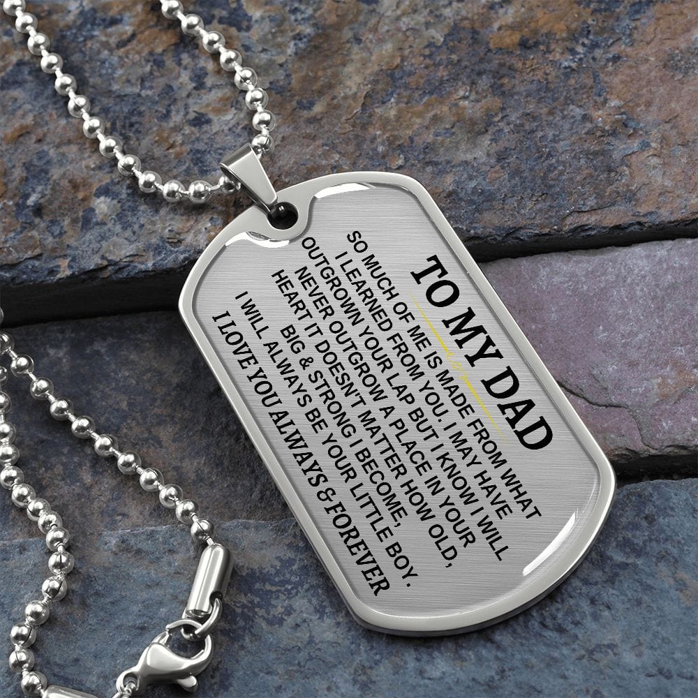 To My Dad | Always Be Your Little Boy | Beautiful Love Tag - SS296
