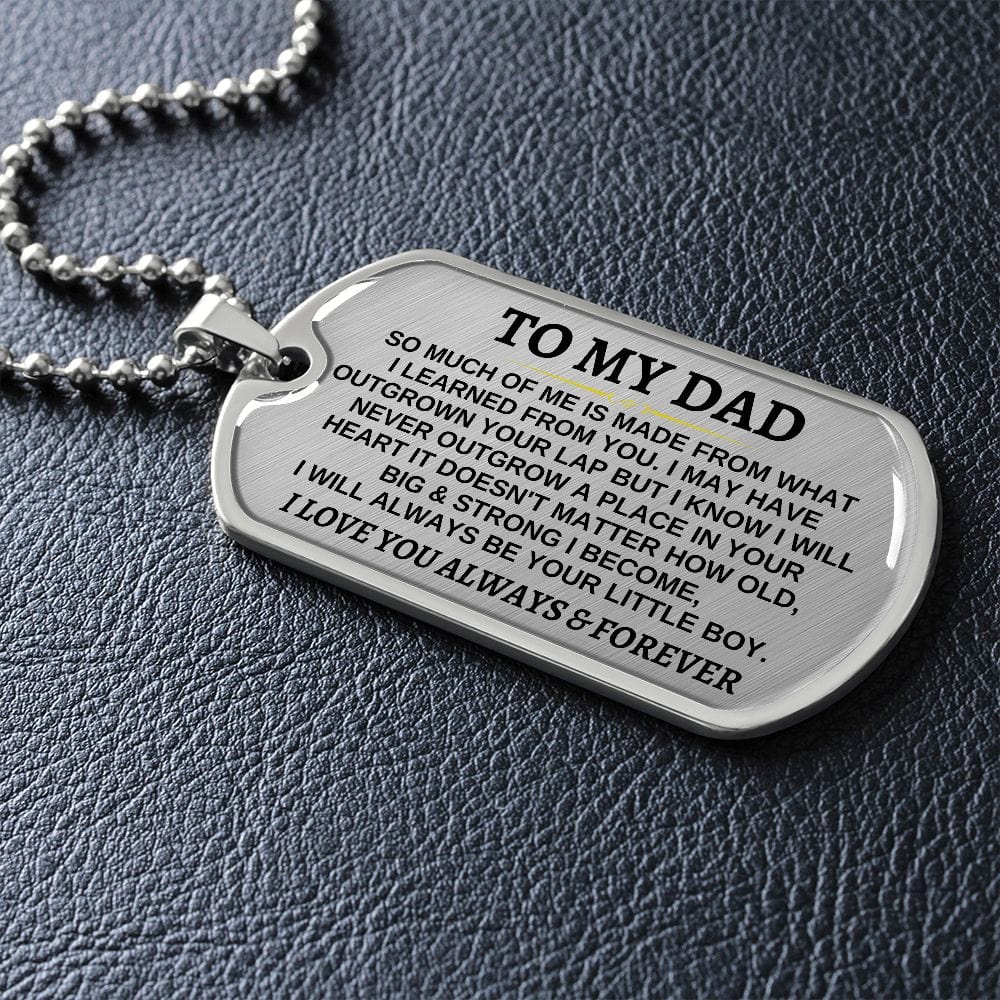 To My Dad | Always Be Your Little Boy | Beautiful Love Tag - SS296