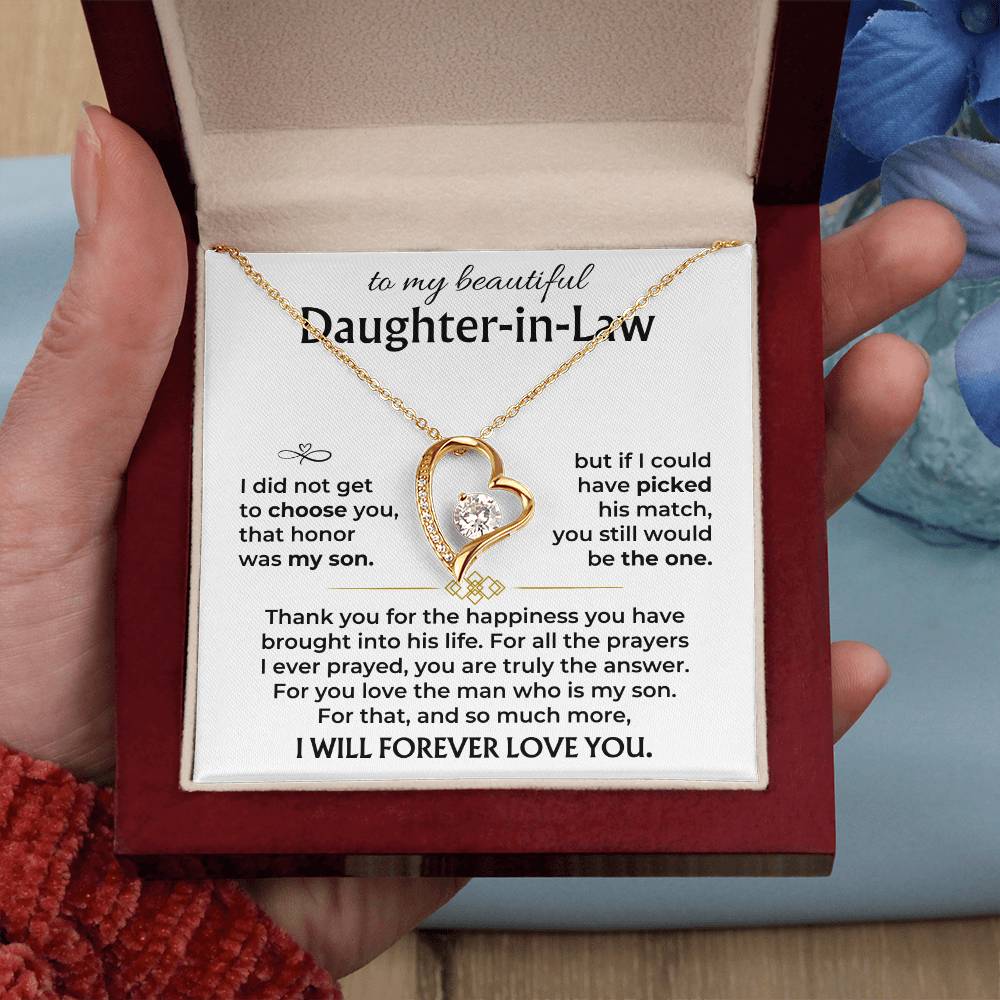To My Daughter-In-Law - Forever Love Gift Set - SS232V2