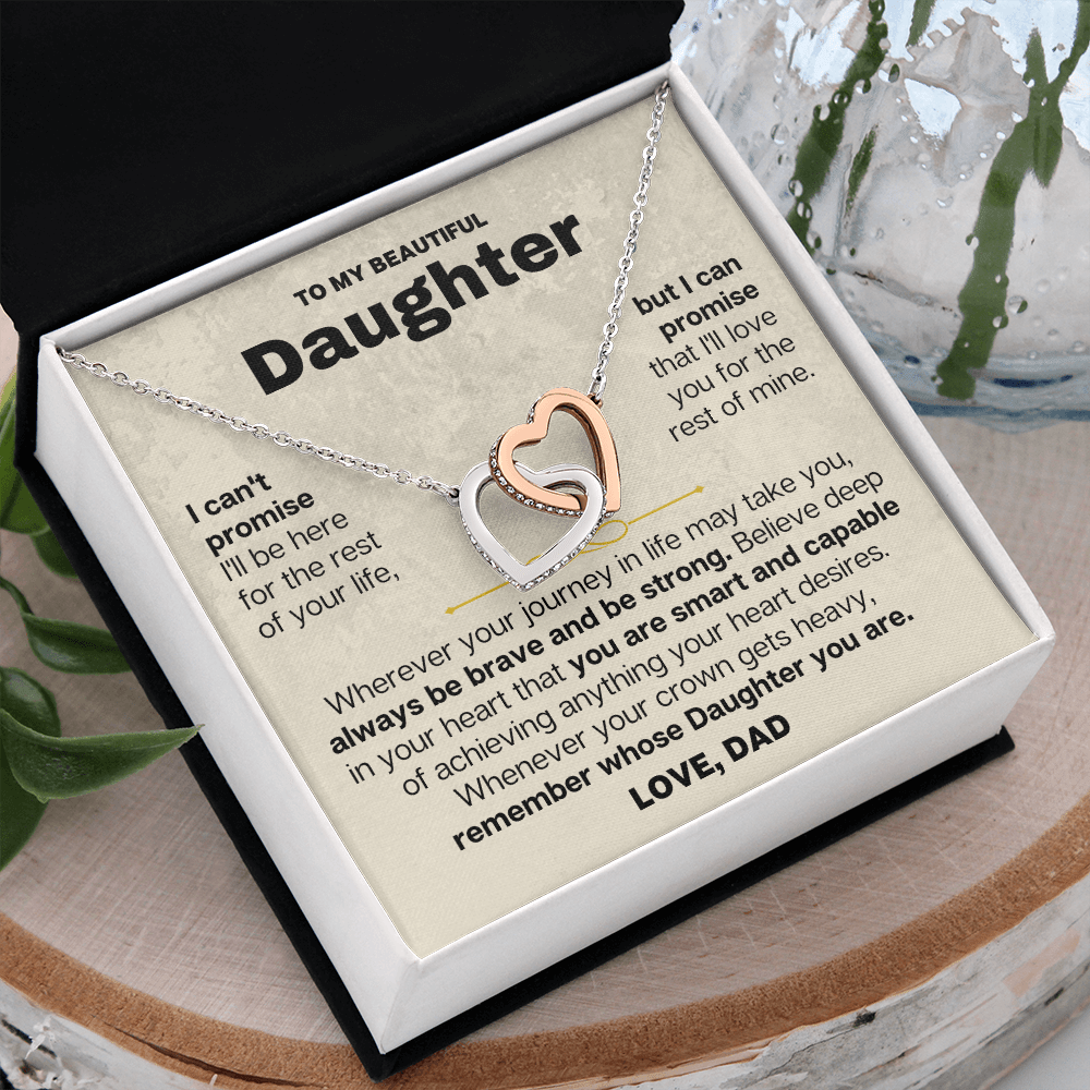 To My Daughter - Love Dad - Beautiful Gift Set - SS117-DV2