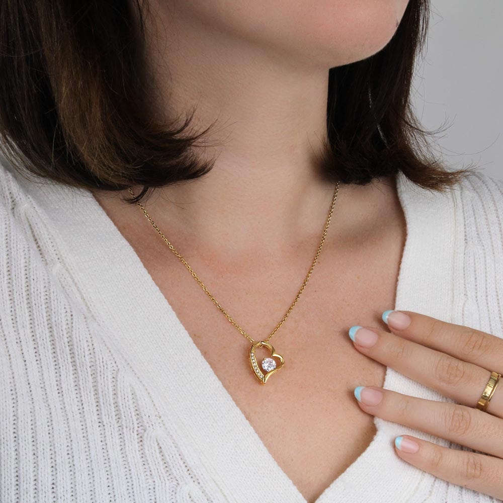 To My Daughter - Love Mom - Necklace Gift Set - SS324