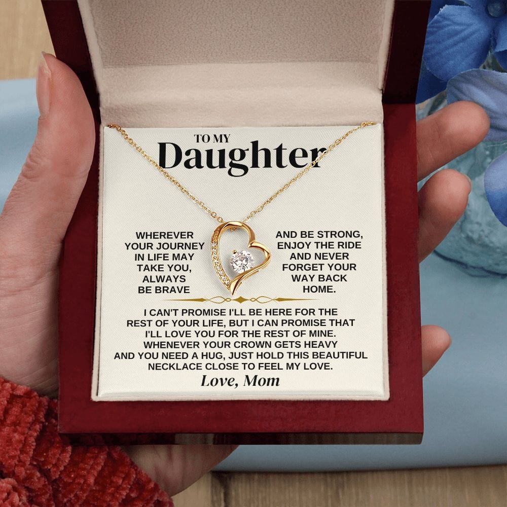 To My Daughter - Necklace Gift Set - SS310