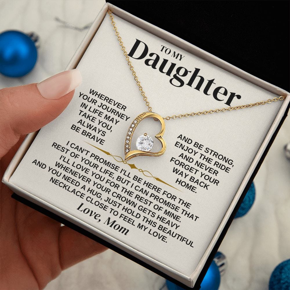 To My Daughter - Necklace Gift Set - SS310
