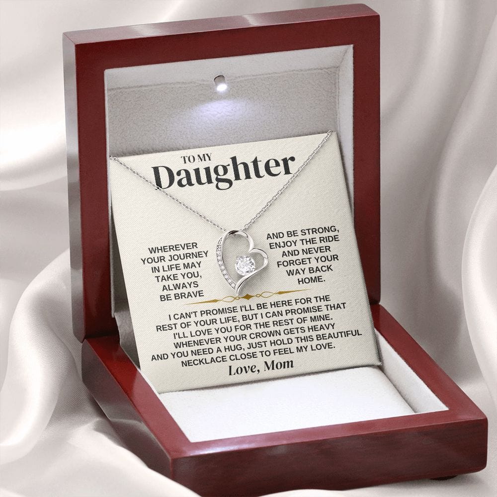 To My Daughter - Necklace Gift Set - SS310