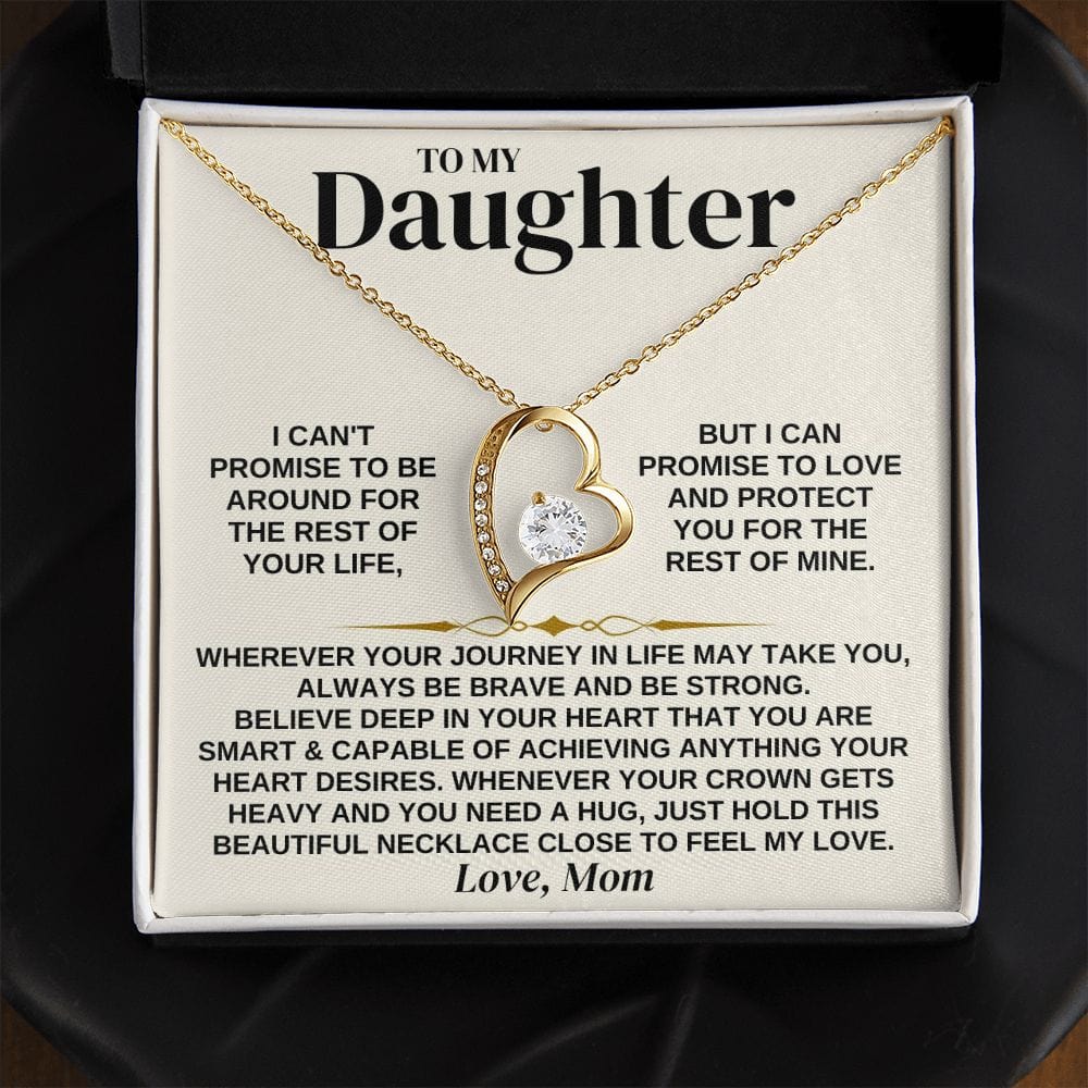 To My Daughter - Love Mom - Necklace Gift Set - SS314