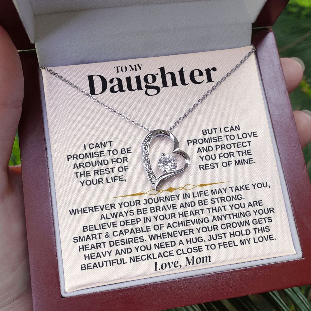 To My Daughter - Love Mom - Necklace Gift Set - SS314