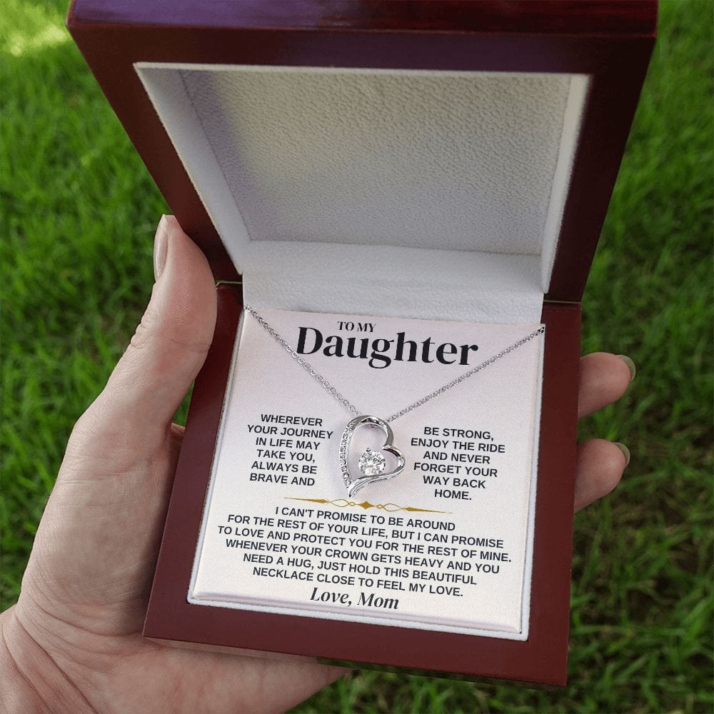 To My Daughter - Love Mom - Necklace Gift Set - SS315