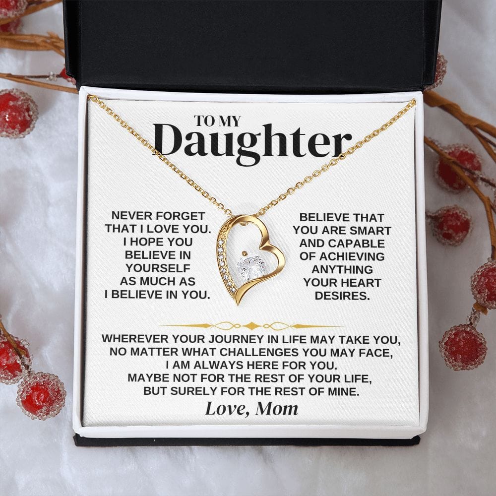 To My Daughter - Necklace Gift Set - SS346