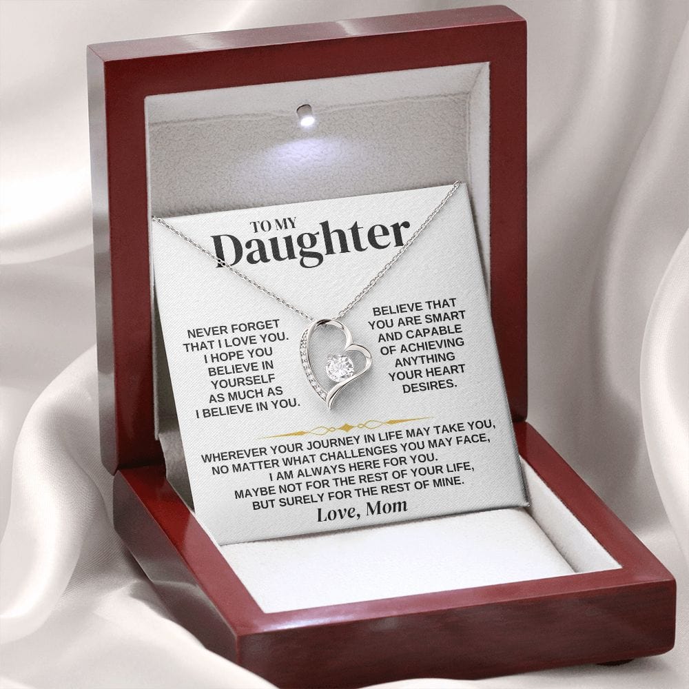 To My Daughter - Necklace Gift Set - SS346