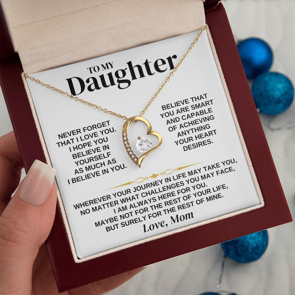 To My Daughter - Necklace Gift Set - SS346