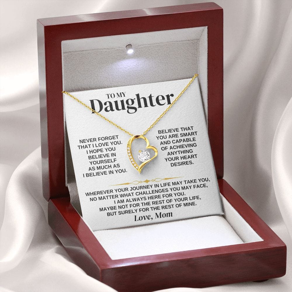 To My Daughter - Necklace Gift Set - SS346