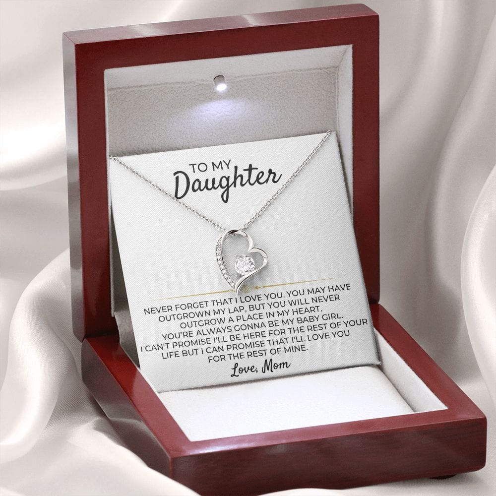To My Daughter - Love Mom - Necklace Gift Set - SS364