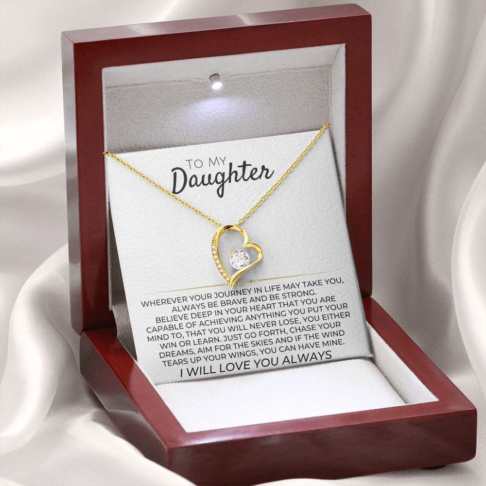 To My Daughter - Necklace Gift Set - SS362