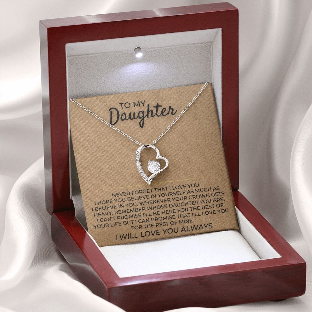 To My Daughter - Necklace Gift Set - SS363V2
