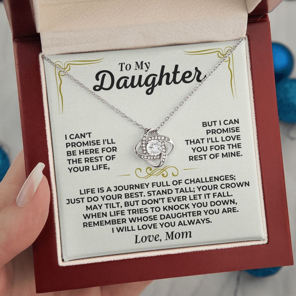 To My Daughter - Stand Tall - Love Knot Gift Set - SS433V2