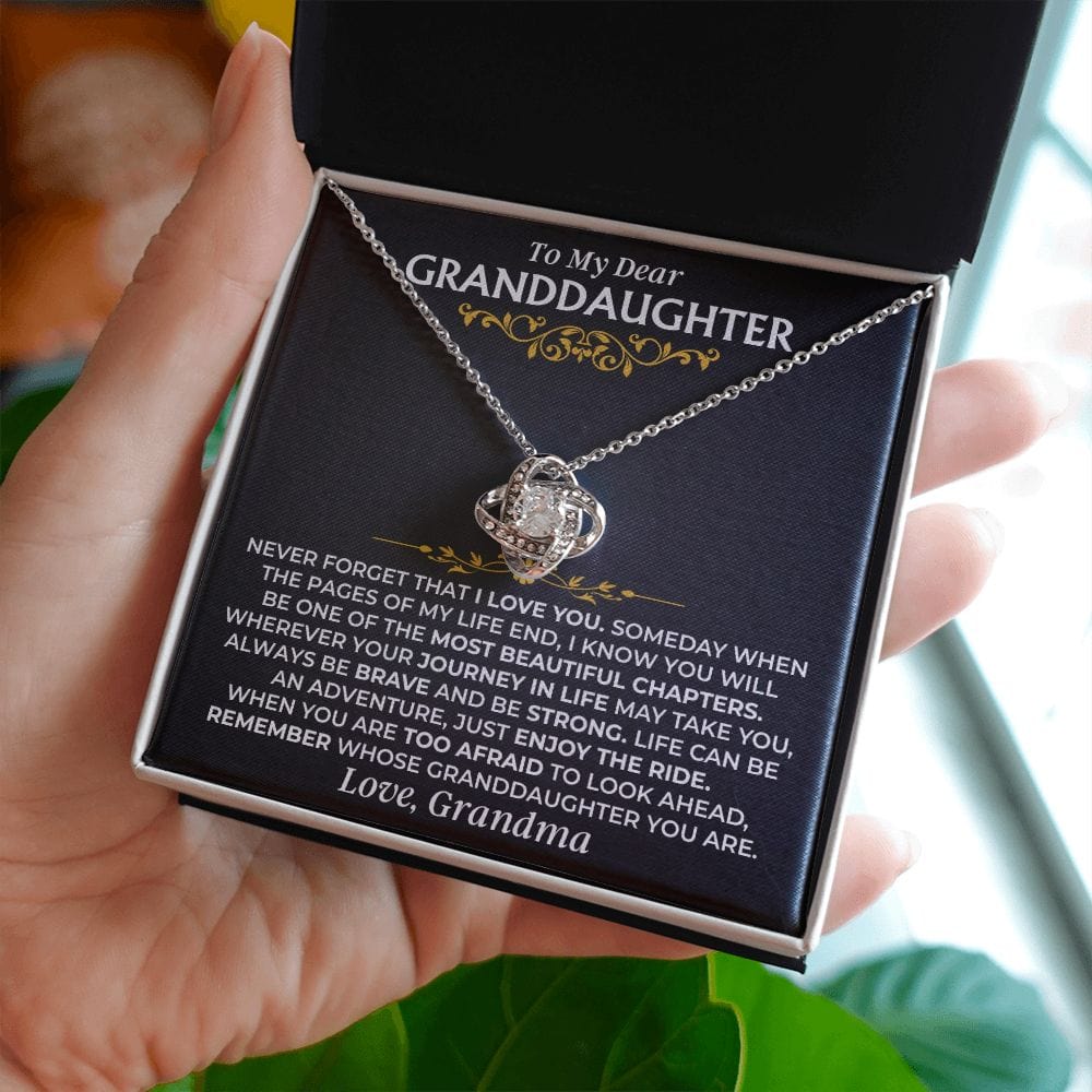 To My Dear Granddaughter - Love Knot Gift Set - SS477V2