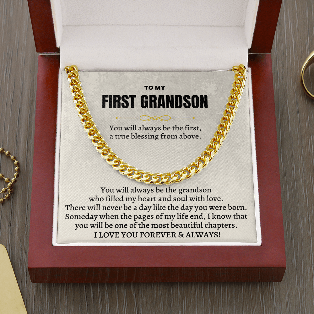 To My First Grandson - Beautiful Chapter - Gift Set - SS149