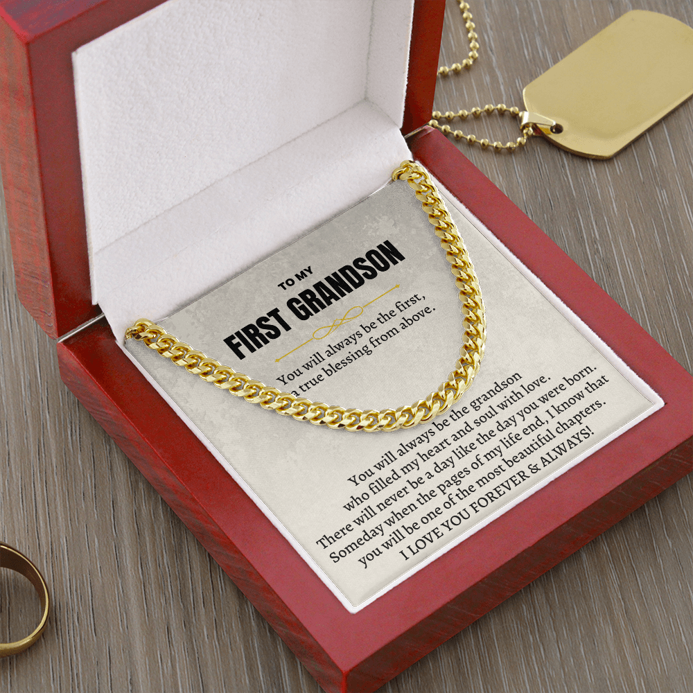 To My First Grandson - Beautiful Chapter - Gift Set - SS149